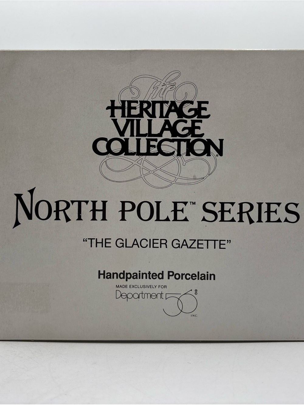Department 56 1997 Vintage HVC North Pole Series The Glacier Gazette 56394 EUC - Picture 11 of 12